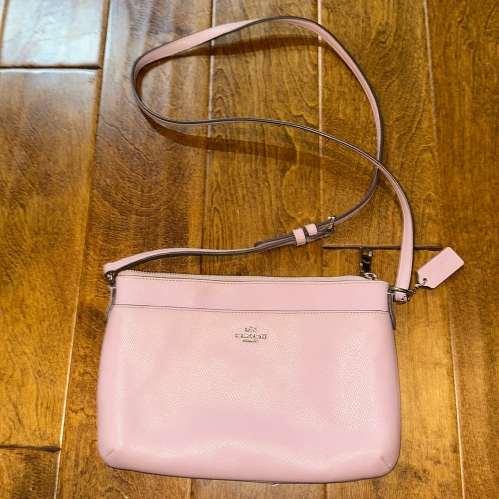 Pink Coach Crossbody
